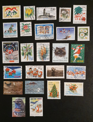 POSTIMERKKEJÄ VUOSILTA 1993-1999
