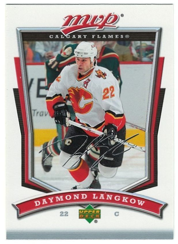 07-08 Upper Deck MVP #113 Daymond Langkow