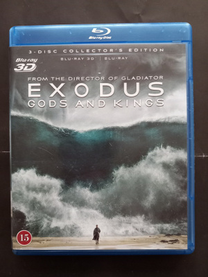 Exodus gods and kings 3D Nordic Blu-ray