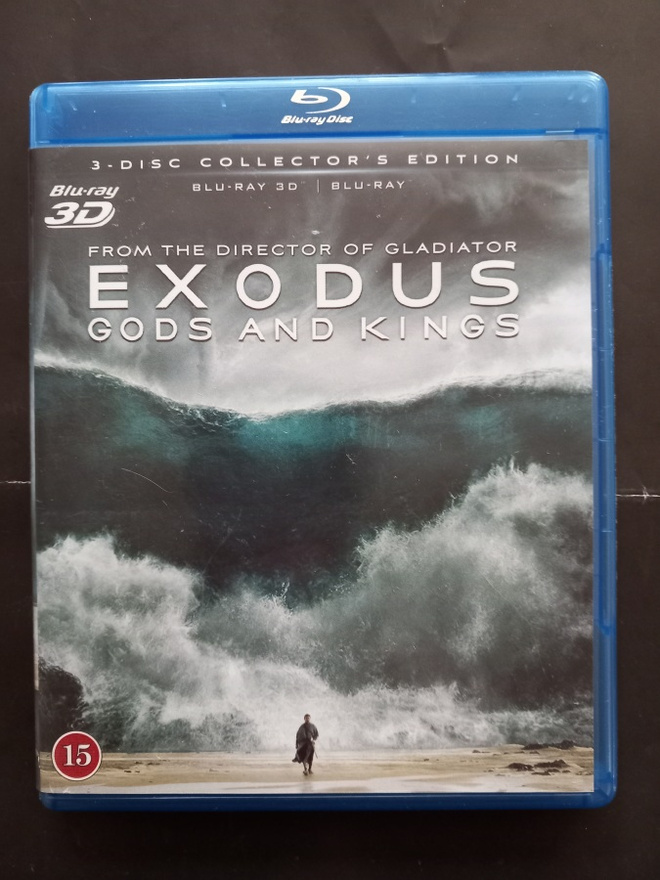Exodus gods and kings 3D Nordic Blu-ray