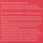 Josi Tikkanen: Ravistajat - 10 ohjetta menestykseen - pikkukuva 3