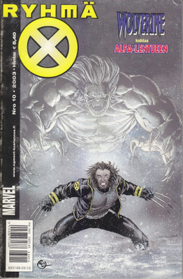 Ryhmä-X 10/2003 Wolverine kohtaa Alfa-lentueen