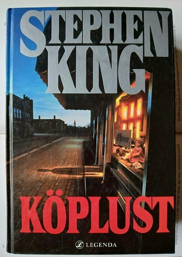 Stephen King - Köplust (inbunden bok)