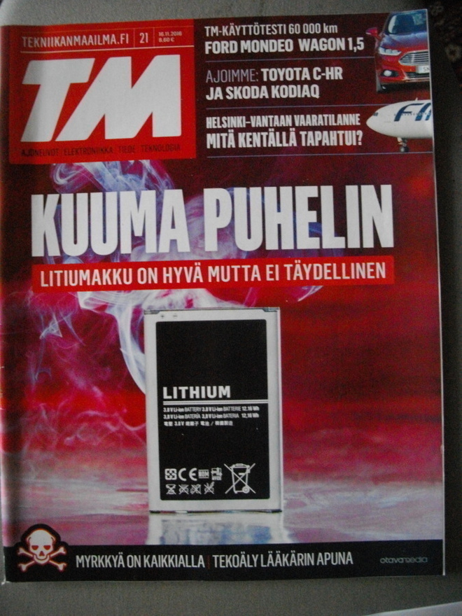 Tekniikan Maailma Nro 21/2016 (21.5)