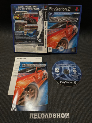 Need for Speed Underground - FIN PS2 - CIB