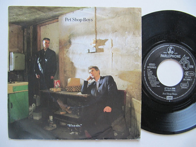 Pet Shop Boys It's A Sin 7" sinkku