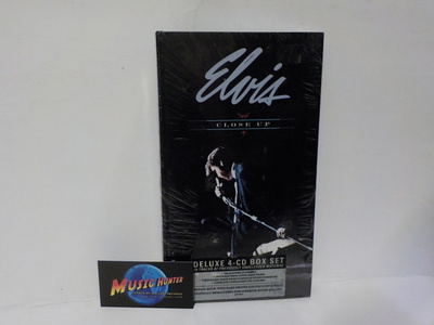 ELVIS - CLOSE UP UUSI KORKKAAMATON 4CD BOX "ss"