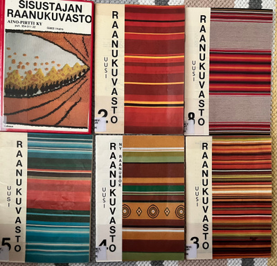 Raanukuvastoja 6 kpl ja Shaalikuvasto