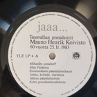 LP Jaaa...Mauno Koivisto - pikkukuva 2