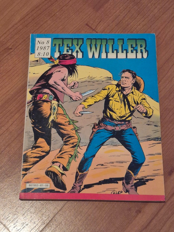 TEX WILLER N:o 8 1987  UUDENVEROINEN