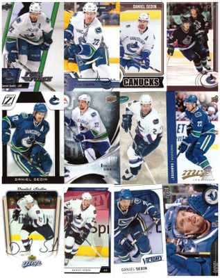 12 x DANIEL SEDIN Vancouver Canucks
