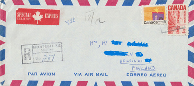 1934-70 Ensilento-, AirMail- , Ilmaposti- ja Ilmakirjeitä