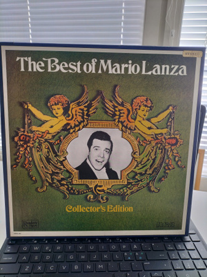 MARIO LANZA, The best of Mario Lanza, 6 LP-BOXI UPEA KUNTO !