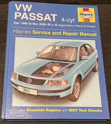 Haynes 3917 – VW Passat 1996 – 2000 korjausopas