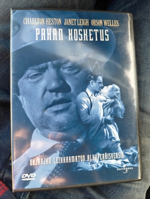 Pahan Kosketus - Touch of evil (1958) DVD Suomijulkaisu