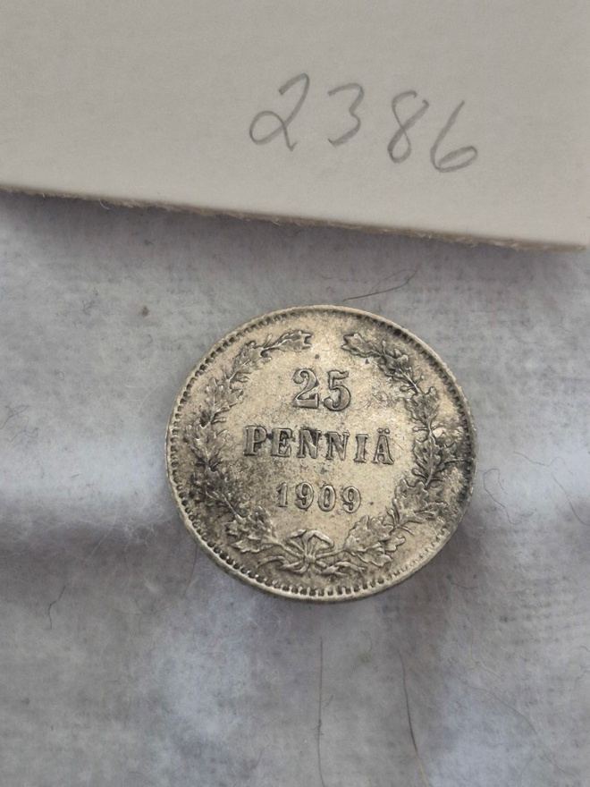 25 penniä 1909, Suomi