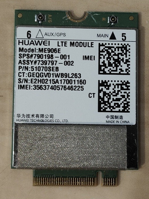 Huawei ME906E LTE-modeemi (M.2 / WWAN)