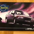 Esite Opel mallisto 1991.Corsa, Kadett, Vectra,Omega,Calibra - pikkukuva 1