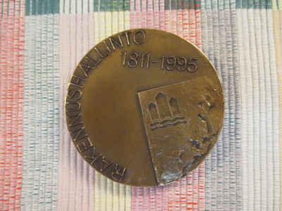 Rakennushallinto 1811-1995 mitali/Radoslaw Gryta 95.