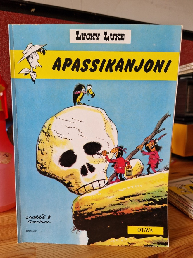 Lucky Luke Apassikanjoni.5 Painos