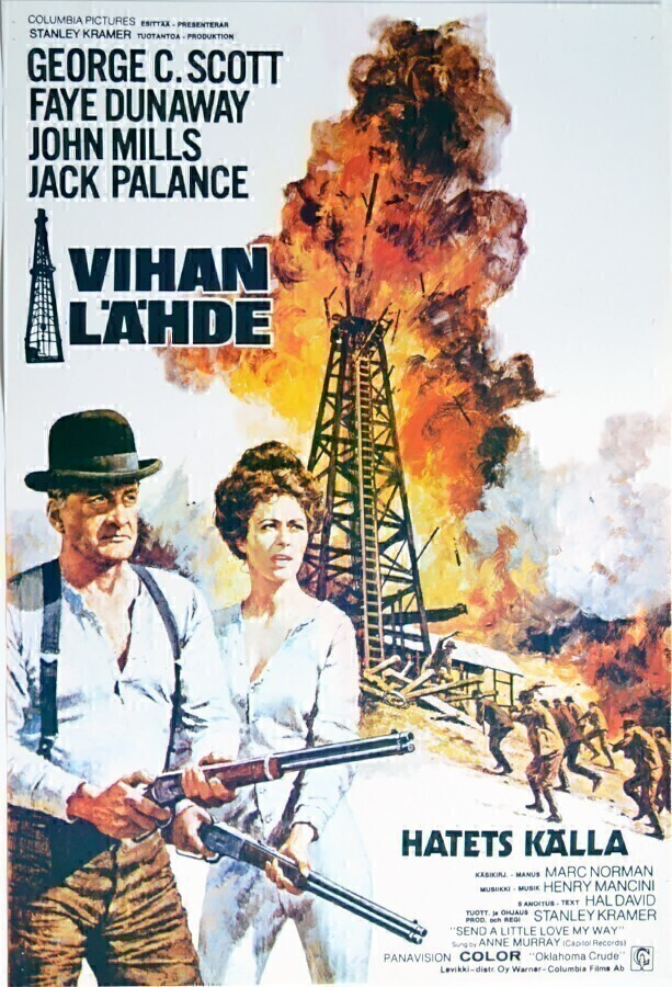 Elokuvajuliste: Vihan lähde (Faye Dunaway)