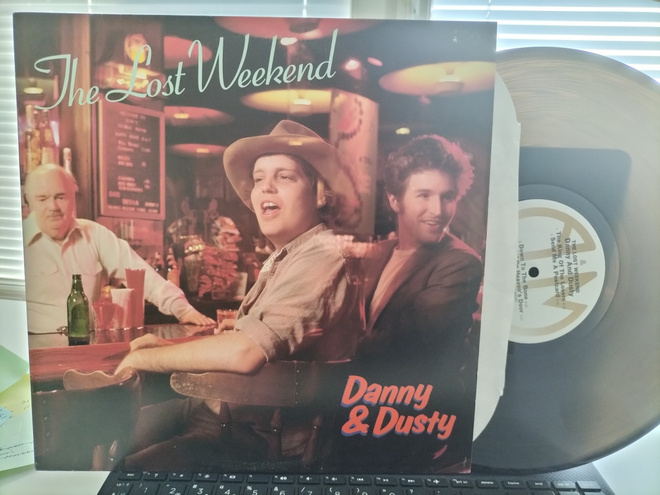 DANNY & DUSTY, The Lost weekend, LP US -85 UPEA KUNTO !!