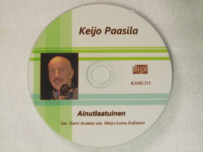 Keijo Paasila • Ainutlaatuinen CDr-Single
