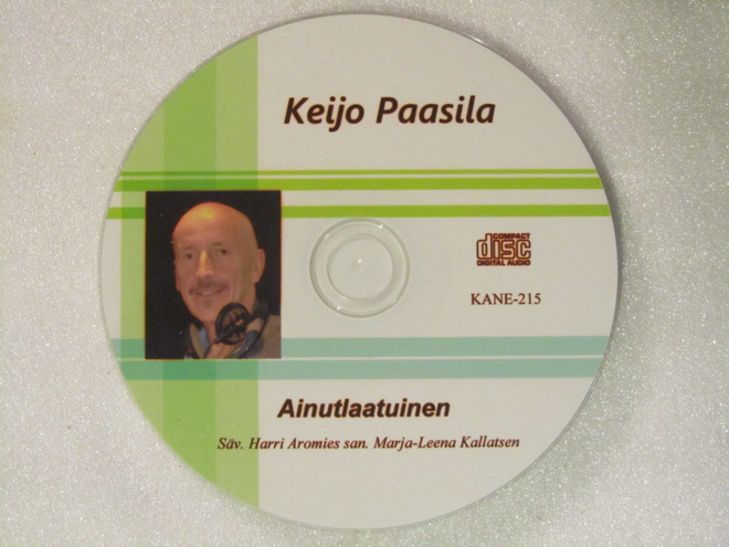 Keijo Paasila • Ainutlaatuinen CDr-Single