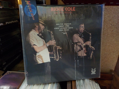 RICHIE COLE WITH PHIL WOODS - SIDE BY SIDE M-/M- LP