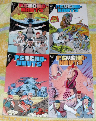 Psychonauts #1-4, koko sarja