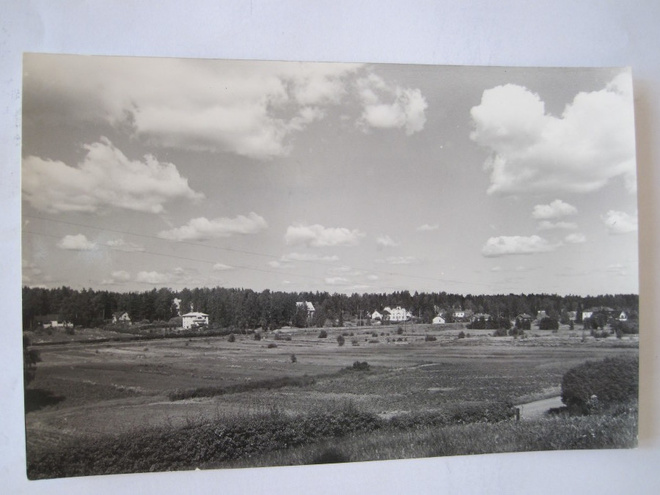 VANHA Postikortti Kauniainen 1951 Alkup.Mallikappale