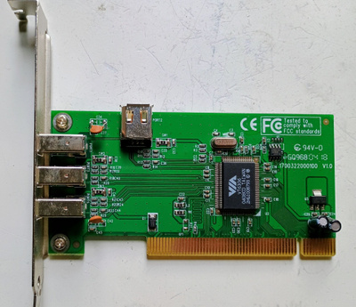 Firewire 3+1 pci-kortti