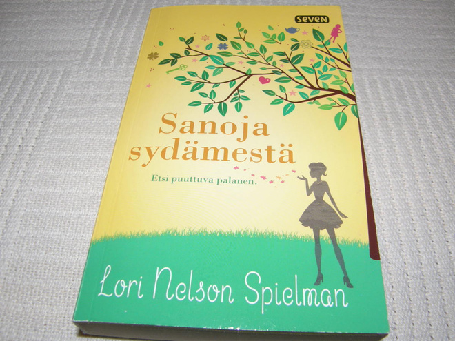 Lori Nelson Spielman Sanoja sydämestä  -pok