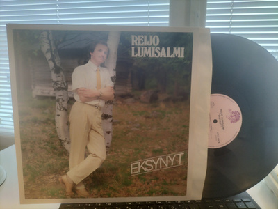 REIJO LUMISALMI, Eksynyt, LP -83 UPEA KUNTO !!