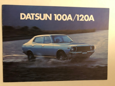 Myyntiesite - Datsun 100A/120A - 1977