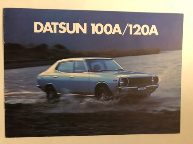 Myyntiesite - Datsun 100A/120A - 1977