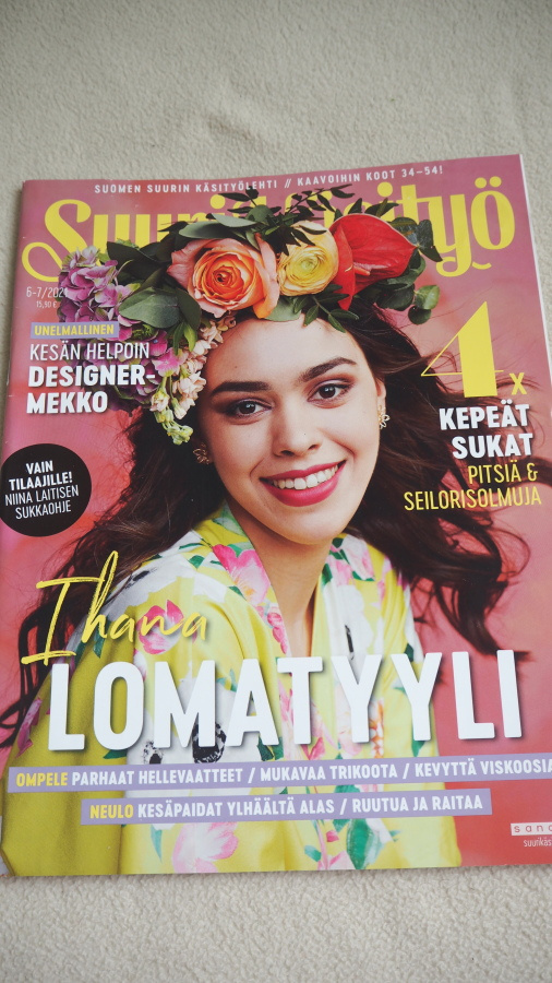 SUURI KÄSITYÖlehti 6-7/2021 erinomainen kunto