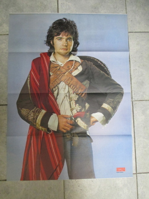 DAVID ESSEX - vanha erinomaisen kuntoinen INTRO juliste