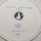 Arabia Helsinki seinälautanen 1963 - pikkukuva 3