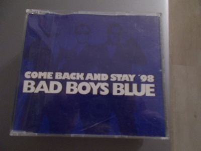 CDM BAD BOYS BLUE ** COME BACK AND STAY ¨98 **PROMO