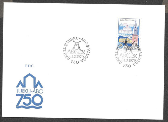 Turku - Turun postimerkkikerho 50v 31.3.1979