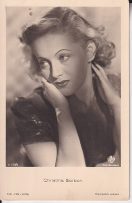 Christina Sorbon, filmitähti, star, e92
