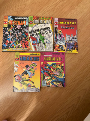 Marvel sarjakirjat 86, 98, 101,103 ja 105