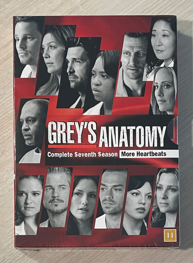 Greyn anatomia: Kausi 7 (2010-2011) 6DVD (UUSI)