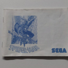 Master System Spiderman Manuaali - pikkukuva 1