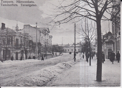 Tampere, Hämeenkatu 1910- luvulla. e220