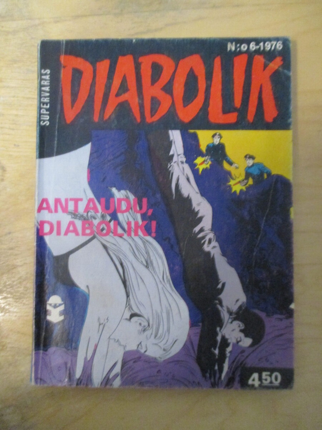 DIABOLIK 1976 6 Antaudu, Diabolik!