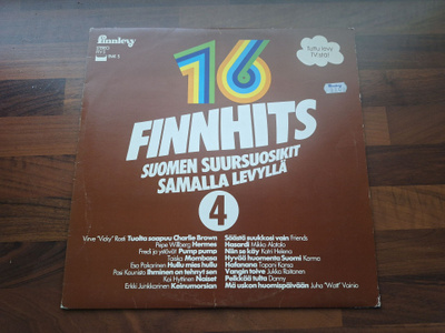 FINNHITS 4 Kai Hyttinen, Taiska, Danny, Tapani Kansa ym. LP