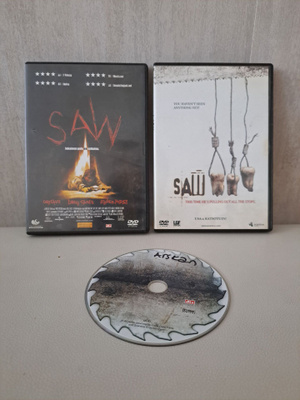 Saw 1-3 DVD-elokuvapaketti (Pohjoismaiset julkaisut)