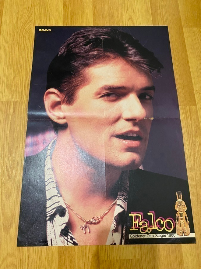Falco juliste ja keräilykuva